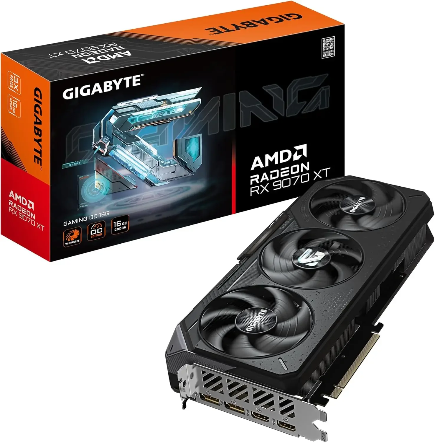 Видеокарта GIGABYTE Radeon RX  – обзор и цена Rx 9070 Xt