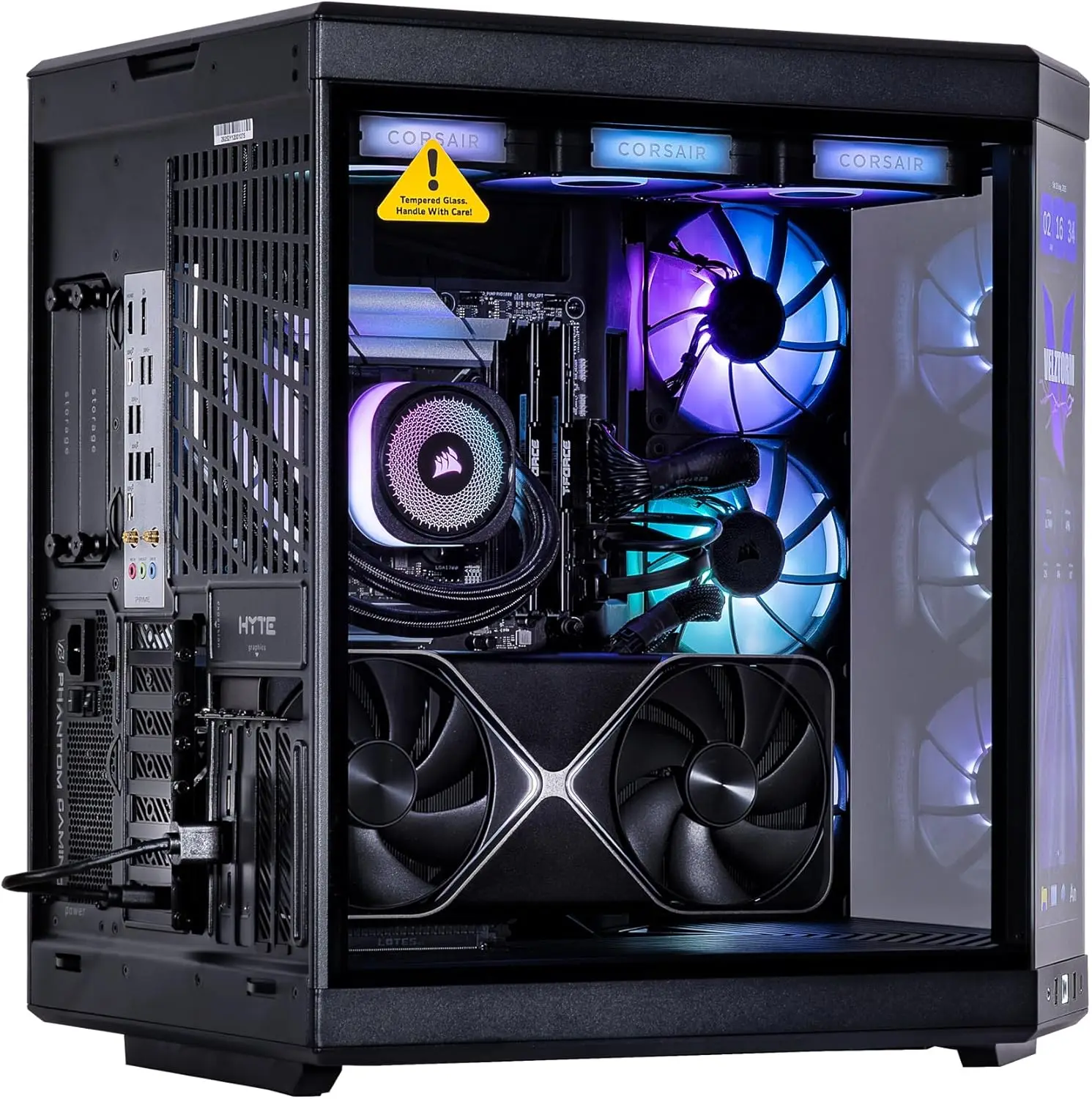 Velztorm LCD Black Praetix, сб – обзор и цена Rtx 5080 16Gb